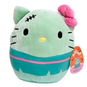 Squishmallows Sanrio 2023 Halloween 10" Hello Kitty Frankenstein Plush Doll